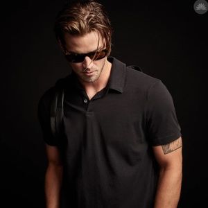 James Perse SUEDED JERSEY POLO (1 available)